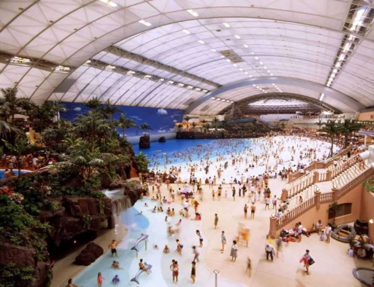 Seagaia Ocean Dome in Japan