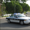 A Arlington County Police Car Is Blocking The Road To WLHS