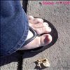 Stacey's pretty toes
