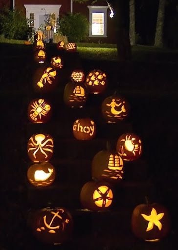 nautical jack o lanterns