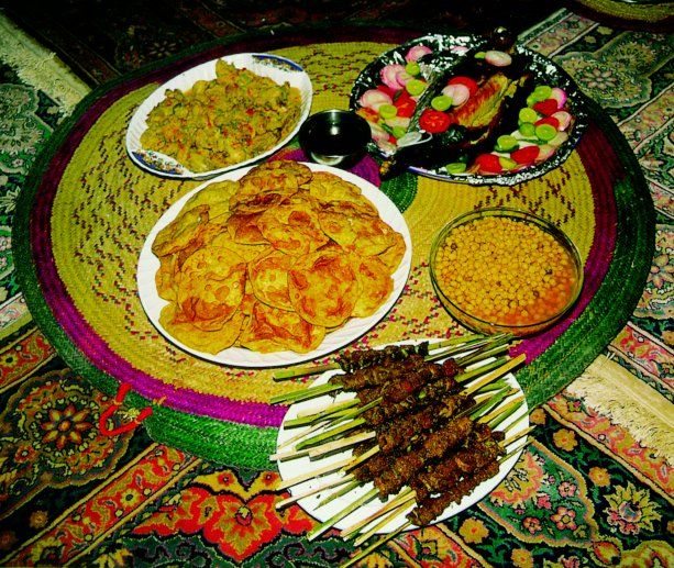 Some popular traditional Omani food items
