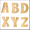 5 Inch House Numbers and Brass Letters