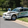 A NVCC Police Car Accident On Thursday Afternoon @ Loudoun campus