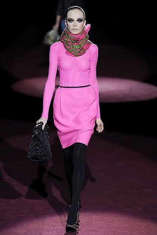 Fashion model Siri Tollerod, Marc Jacobs Fall 2009