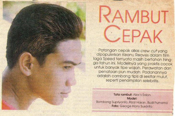 East Java male model Bambang Supriyanto